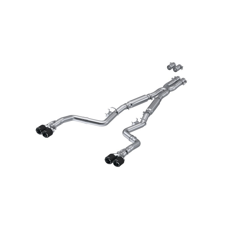 MBRP Dodge Challenger 5.7L/6.2L/6.4L Carbon Fiber T304 Catback Exhaust