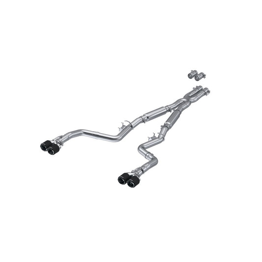 MBRP Dodge Challenger 5.7L/6.2L/6.4L Carbon Fiber T304 Catback Exhaust