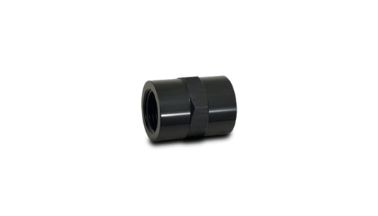 Vibrant 3/4in NPT Female Pipe Coupler Fitting - Aluminum