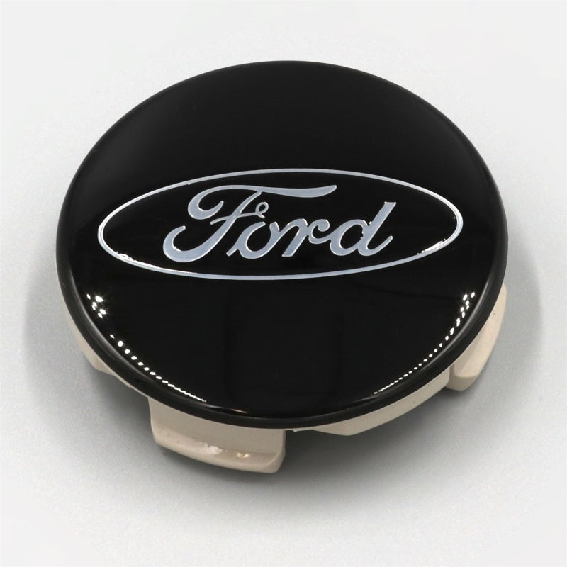 Ford Racing for Ford Truck/SUV Black And Chrome Wheel Center Cap Kit