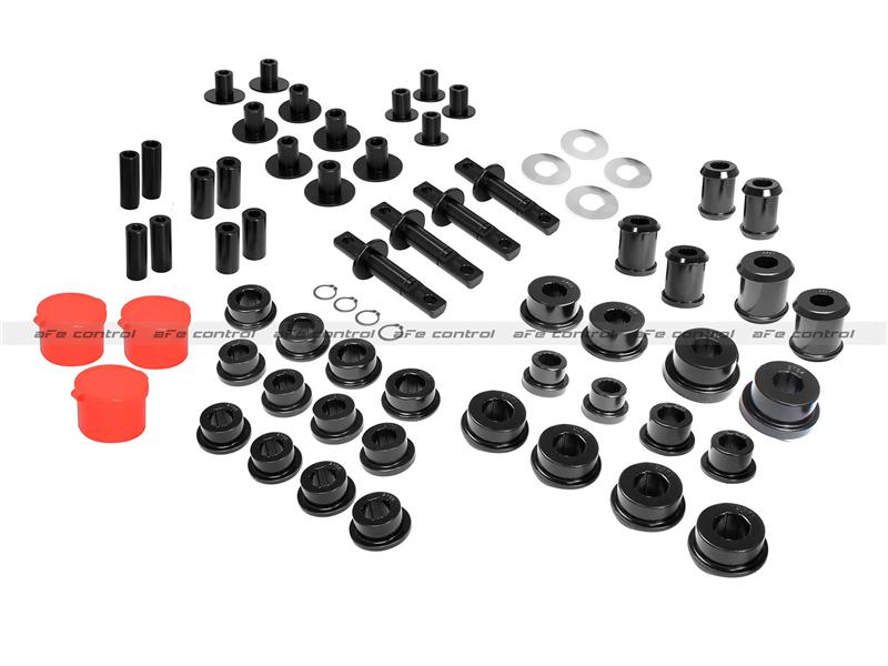 aFe Control Arm Bushing/Sleeve Set 97-13 Chevrolet Corvette C5/C6 Black - #470-401001-B
