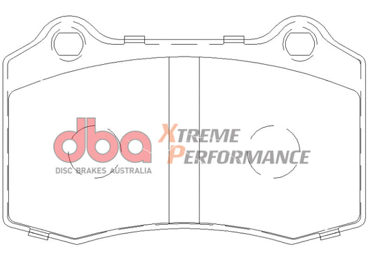 DBA 92-02 Dodge Viper Rear XP Performance Brake Pads