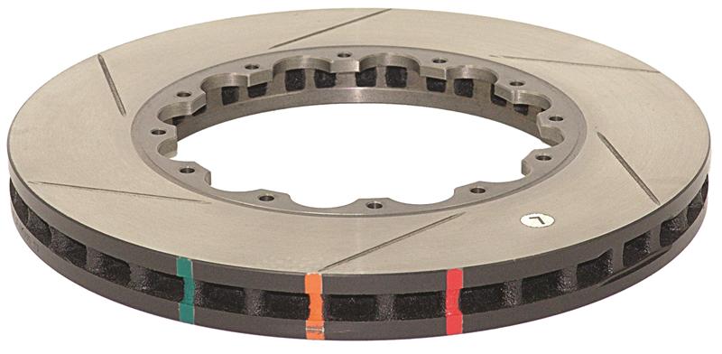 DBA 09+ Nissan 370Z Sport / Infiniti G37 Sport Fr Slotted 5000 Series REPLACEMENT ROTOR RING ONLY