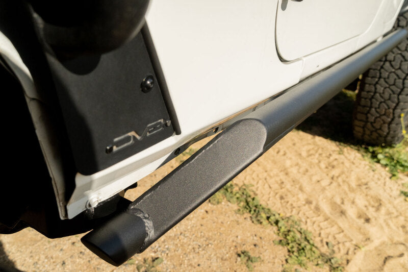 DV8 Offroad 2007-2018 Jeep Wrangler JK 4-Door Rock Sliders - #SRJK-07