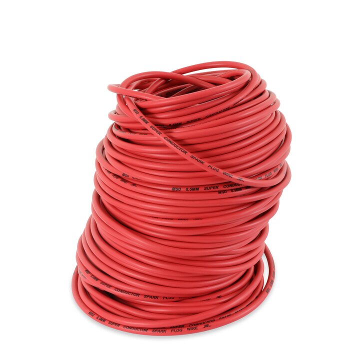 MSD 34059 Spark Plug Wire - Super Conductor - 8.5mm - Red - Bulk