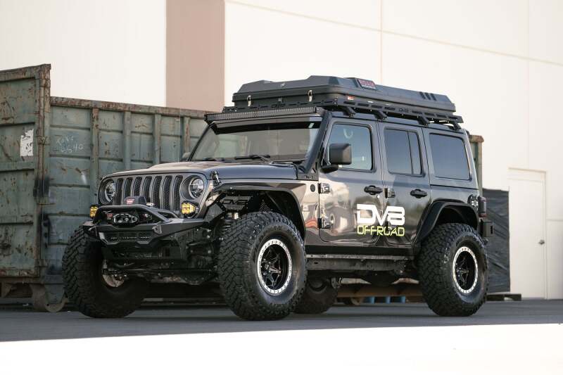 DV8 Offroad 18-23 Wrangler JL/Gladiator JT Spec Series Front Bumper - #FBJL-09