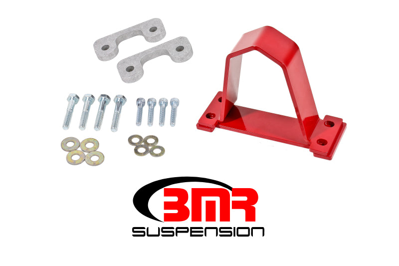 BMR 2016-2024 6th Gen Camaro Front Driveshaft Safety Loop - Red