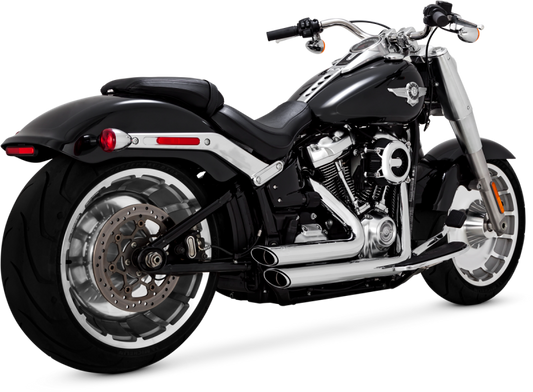 Vance & Hines 17335 Shortshots PCX Exhaust Chrome for 2018-2024 Harley-Davidson Softail