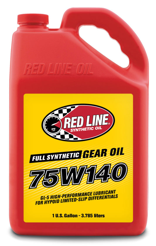 Red Line 57915 75W140 GL-5 Gear Oil - Gallon (4 Pack)