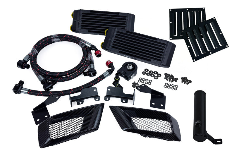 CSF 8343 High Perf Dual Engine Oil Cooler Kit for 2023+ Honda Civic Type R FL5