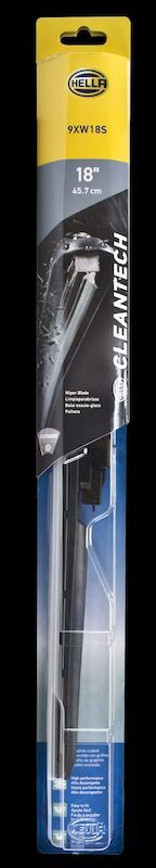 HELLA 358054181 Clean Tech Wiper Blade 18in Single