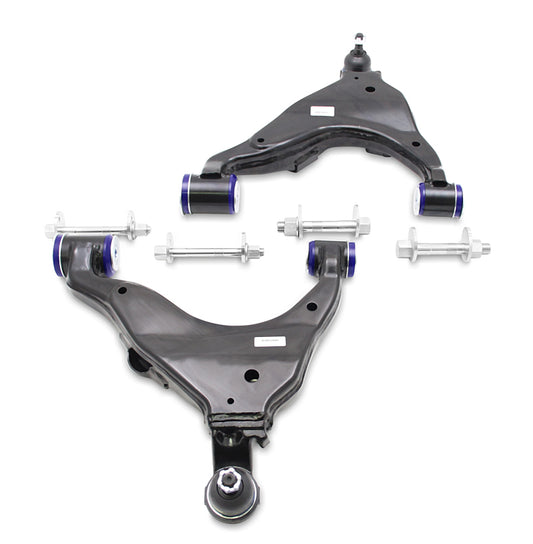 SuperPro Front Lower Control Arm, Ball Joint and HDCamber Pin Kit