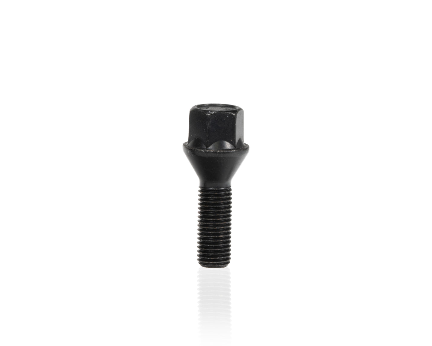 Eibach Wheel Bolt M12 X 1.5 X 30mm X 17mm Hex Taper-Seat Black Finish S1-1-12-50-30-17-B