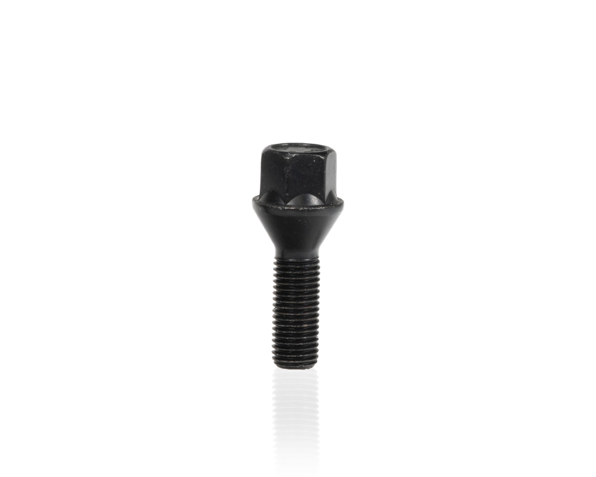Eibach Wheel Bolt M12 X 1.5 X 30mm X 17mm Hex Taper-Seat Black Finish S1-1-12-50-30-17-B