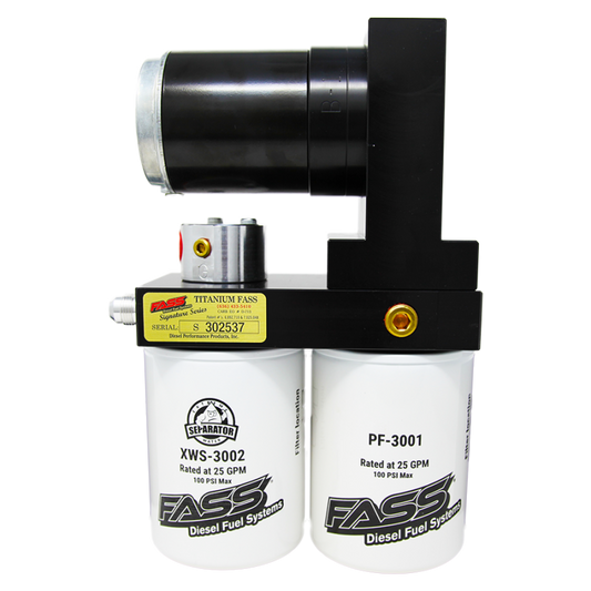 FASS Titanium Signature Series 100GPH Fuel System for Dodge/RAM 2005-2018 & 2021-2024 Cummins 5.9L and 6.7L