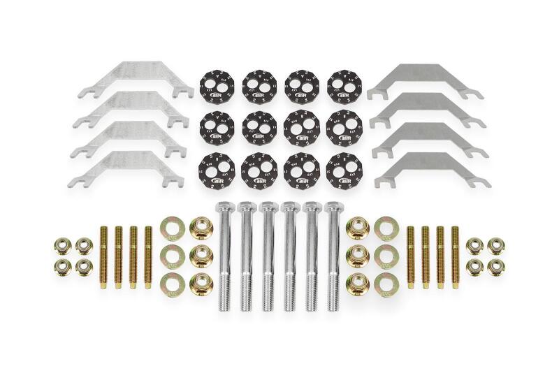 BMR 97-13 Chevrolet Corvette C5 Upper & Lower Control Arms Camber Bolt & Stud Kit - Bare