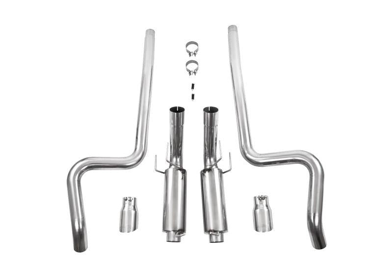 MBRP 11-14 Ford Mustang GT 5.0L Race Version AL 3in Cat Back Exhaust