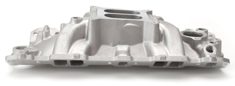Edelbrock 2701 Performer EPS Intake Manifold Natural for Small Block Chevrolet