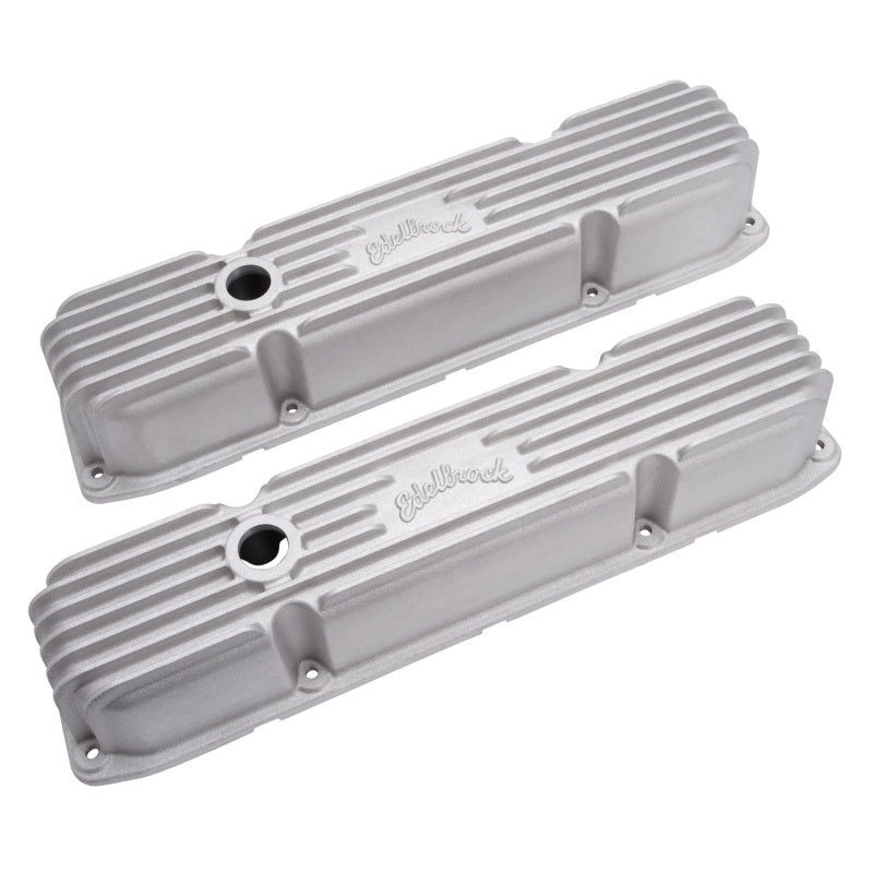 Edelbrock 41929 Valve Cover Classic Series Chrysler 383/440 CI V8 Satin
