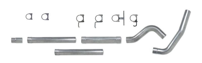 Diamond Eye K4310A-RP 4in Cat-Back Exhaust Muffler Replacement Pipe - 1994-1997 Ford F-250/F-350 | Aluminized