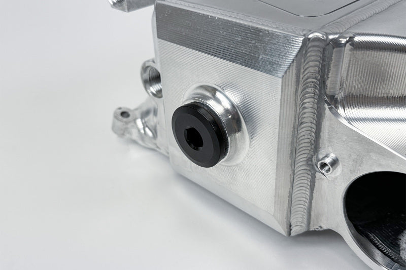 CSF 8400 Gen 2 B58 Race X Charge-Air-Cooler Manifold Raw Billet Aluminum Finish