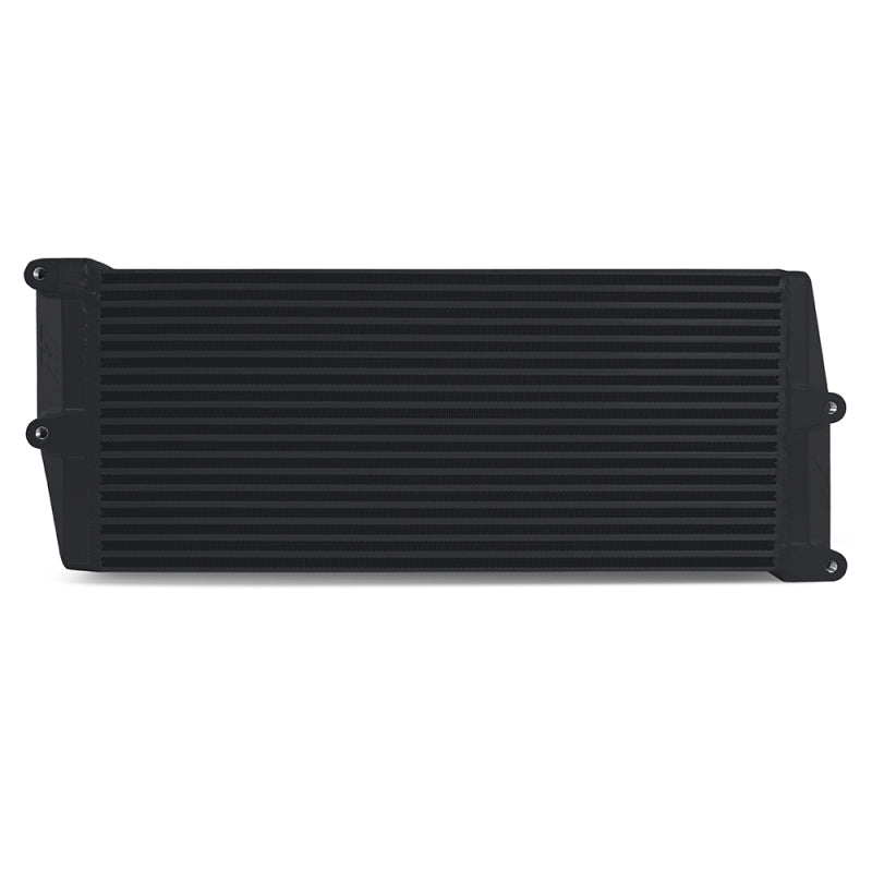 Mishimoto Heavy-Duty Oil Cooler - 17in. Opposite-Side Outlets - Black - #MMOC-OO-17BK