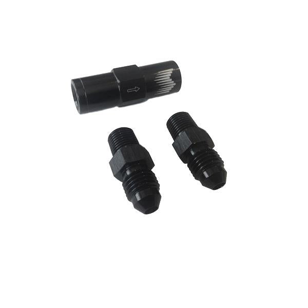 Snow Performance SNO-8CV-QC High Flow 7 PSI Check Valve QC Fittings (1/4in Tube)