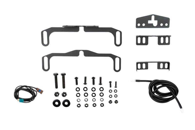 DV8 Offroad 21-23 Ford Bronco Front Camera Relocation Bracket - #ABBR-03