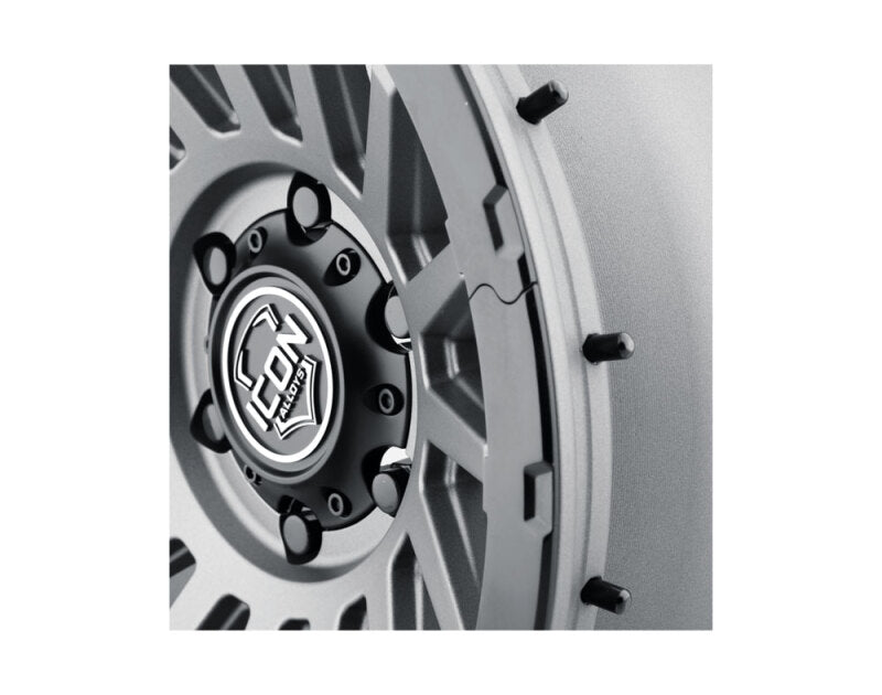 ICON Recon Pro 18x9 6 x 5.5 25mm Offset 6in BS 95.1mm Bore Satin Black Wheel