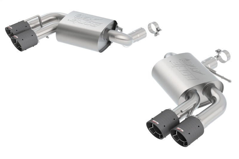Borla 11921CF 2016 Chevy Camaro V8 SS AT/MT ATAK Rear Section Exhaust w/o Dual Mode Valves - #11921CF