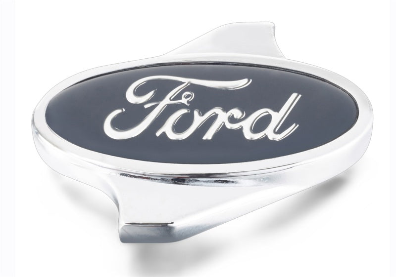 Ford Racing Air Cleaner Nut with Ford Logo - Chrome