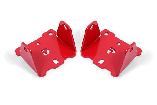 BMR 82-92 F-Body Motor Mount Kit Engine Side Solid - Red