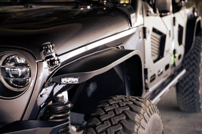 DV8 Offroad 18-23 Jeep Wrangler JL Slim Fender Flares - #FDJL-07