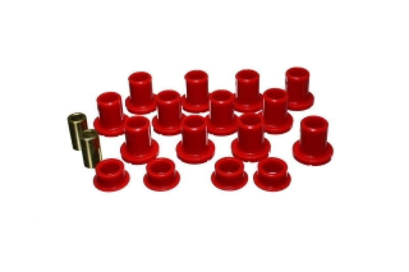 Energy Suspension for Polaris RZR XP 1000 Front Arm Bushings - Red 70.7009R