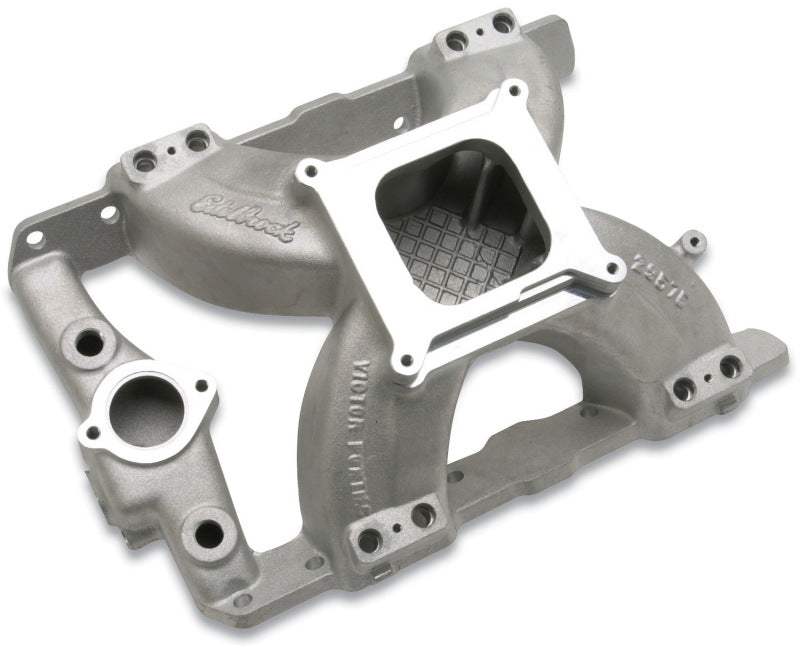 Edelbrock 29575 Intake Manifold Super Victor EFI Pontiac 389/455 for Standard Flange Tb