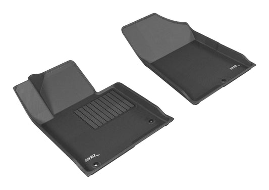 3D MAXpider Kagu Front Floor Mats for 2015-2020 Hyundai Sonata / Kia Optima
