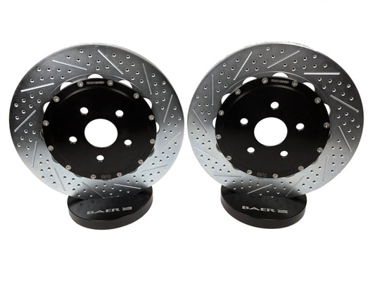 Baer Brakes 10-15 Chevrolet Camaro SS Eradispeed+ Rear SDZ 2-Piece Performance Brake Rotors