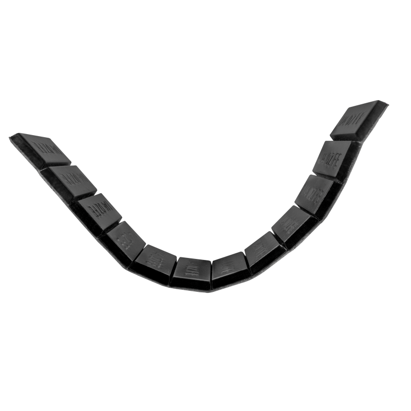Counteract SAWT-B14R 1/4oz Trapezium Steel Adhesive Wheel Weight Roll Black 700 Pieces 175oz