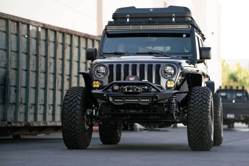 DV8 Offroad 18-23 Wrangler JL/Gladiator JT Spec Series Front Bumper - #FBJL-09
