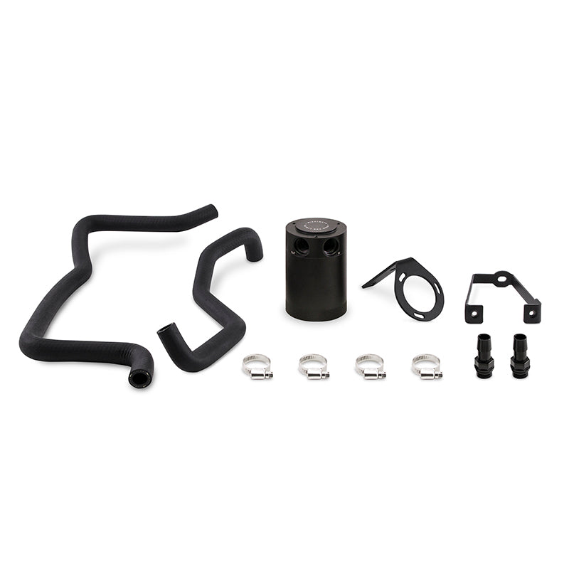 Mishimoto 2015+ Dodge Charger / 2015+ Chrysler 300C 5.7L Direct Fit Oil Catch Can Kit - Black - #MMBCC-MOP57-15PBEBK