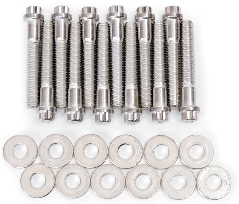 Edelbrock 8524 Plated Intake Bolt Kit for 2121