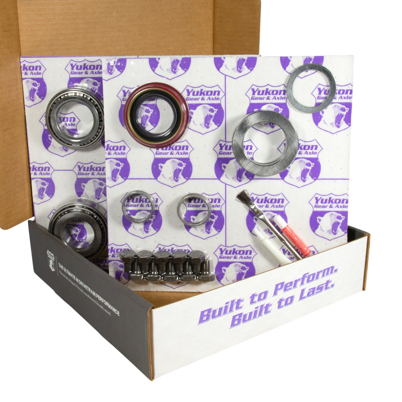 Yukon Gear & Axle YGK2219 8.8in for Ford 4.11 Rear Ring & Pinion Install Kit 2.25in OD Axle Bearings and Seals