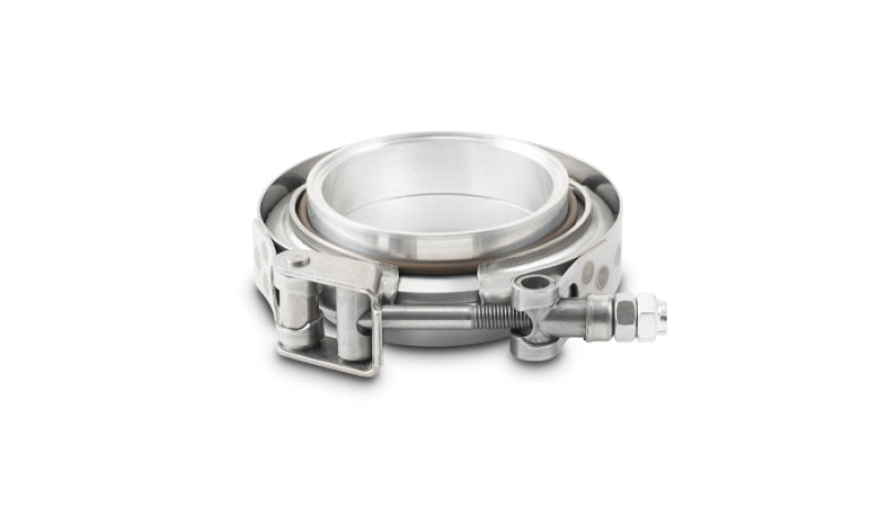 Vibrant AL V-B Flange Assembly for 4in OD Tubing incl 2 AL V-b flanges 1 SS V-B
