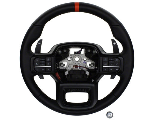 Ford Racing for 2021-2026 F-150 Raptor Steering Wheel Kit - Black
