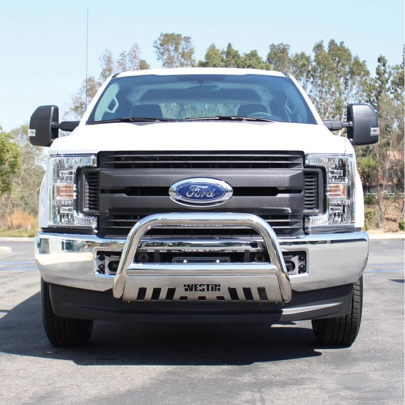 Westin 31-5370 E-Series Bull Bar for 2011-2016 Ford F-250 / F-350 / F-450 / F-550 Super Duty Stainless Steel