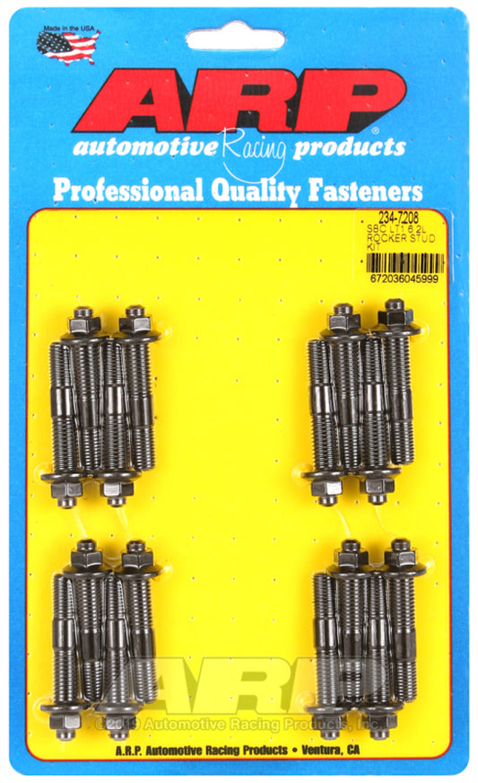 ARP 234-7208 for SB Chevy LT1 6.2L Rocker Arm Stud Kit