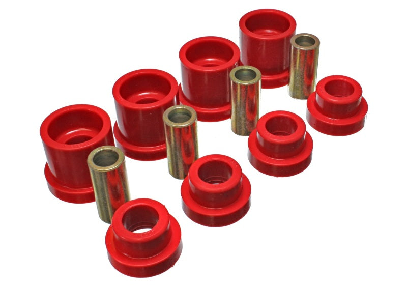 Energy Suspension for 95-98 Nissan 240SX Red Rear Subframe Insert Set 7.1117R