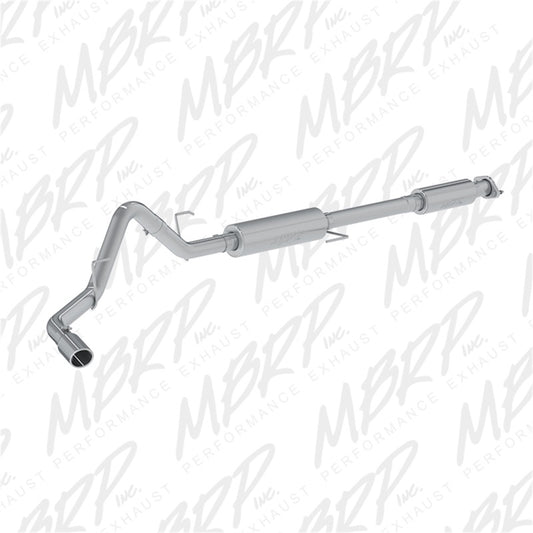 MBRP S5256AL Armor Lite Cat-Back Exhaust - 3-Inch Single Side Exit | Aluminized