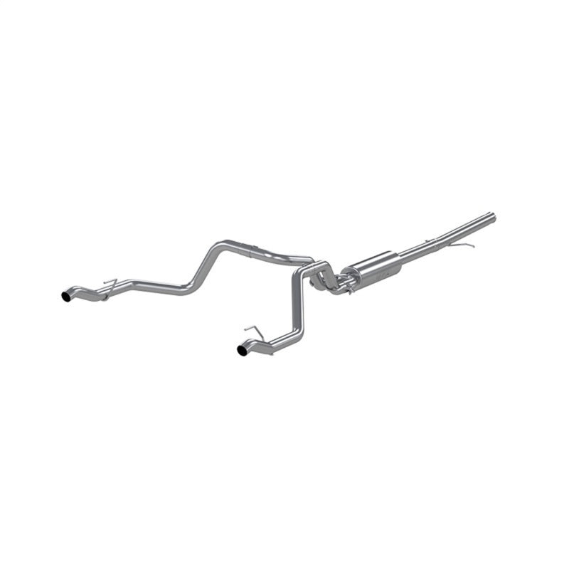 MBRP S5085AL 3-Inch Cat-Back Exhaust - Dual Rear Exit - 2019+ Silverado / Sierra 1500 5.3L