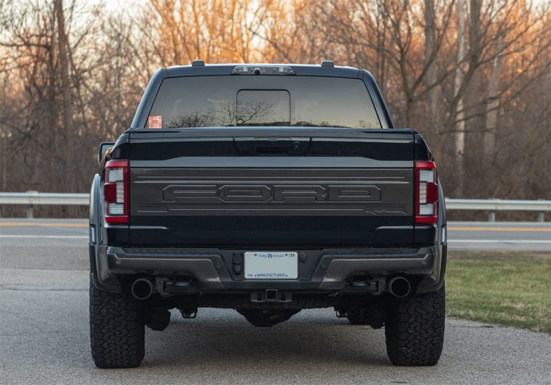 Ford Racing for 2021-2024 Ford F150 Raptor Carbon Fiber Tailgate Panel - Gloss